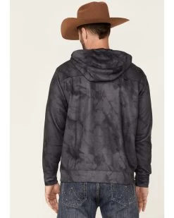 Hooey Men's Tie-Dye Liberty Roper Flag Graphic Hooded Sweatshirt 9 Hooey Men's Tie-Dye Liberty Roper Flag Graphic Hooded Sweatshirt -Western Cowboy Clothing Store 2000342389 001 P4