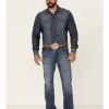 Cody James Core Men's Bannon Dark Wash Stretch Slim Straight Jeans -Western Cowboy Clothing Store 2000342638 400 P1