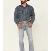 Cody James Core Men's Ringo Light Wash Performance Stretch Stackable Straight Jeans -Western Cowboy Clothing Store 2000342678 400 P1