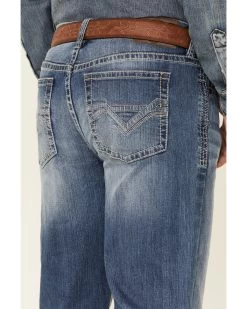 Cody James Men's Finley Light Wash Stackable Stretch Regular Straight Jeans 8 Cody James Men's Finley Light Wash Stackable Stretch Regular Straight Jeans -Western Cowboy Clothing Store 2000342921 400 P3