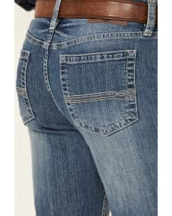 Cody James Men's Casey Light Wash Stretch Stackable Straight Jeans -Western Cowboy Clothing Store 2000344540 400 P4