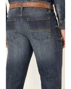 Cody James Men's Doc Medium Wash Stretch Slim Bootcut Jeans -Western Cowboy Clothing Store 2000344545 400 P4