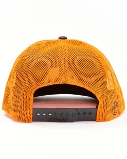 Oil Field Hats Men's Kryptek & Orange Texas State Patch Mesh-Back Ball Cap -Western Cowboy Clothing Store 2000346259 340 P3