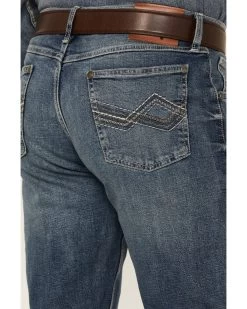 Wrangler 20X Men's No.44 Ember Dark Wash Stretch Slim Straight Jeans -Western Cowboy Clothing Store 2000346861 400 P4