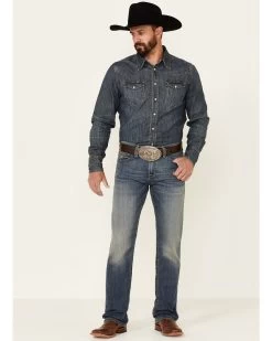 Ariat Men's M7 Jayce Offroad Medium Wash Stretch Slim Straight Jeans