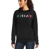 Ariat Women's Black R.E.A.L Mexico Embroidered Logo Pullover Hoodie - Plus 2 Ariat Women's Black R.E.A.L Mexico Embroidered Logo Pullover Hoodie - Plus -Western Cowboy Clothing Store 2000347975 001 P1