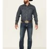 Cinch Men's Ian Dark Wash Performance Stretch Slim Bootcut Jeans -Western Cowboy Clothing Store 2000349448 402 P1