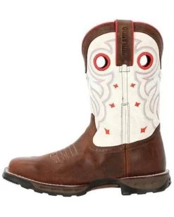 Durango Women's Maverick Waterproof Western Work Boots - Steel Toe -Western Cowboy Clothing Store 2000350776 200 P3