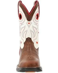 Durango Women's Maverick Waterproof Western Work Boots - Steel Toe -Western Cowboy Clothing Store 2000350776 200 P4