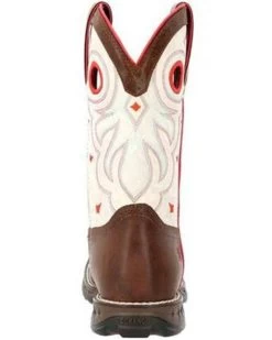 Durango Women's Maverick Waterproof Western Work Boots - Steel Toe -Western Cowboy Clothing Store 2000350776 200 P5