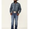 Wrangler 20X Men's Cynn Dark Wash Vintage Stretch Slim Bootcut Jeans