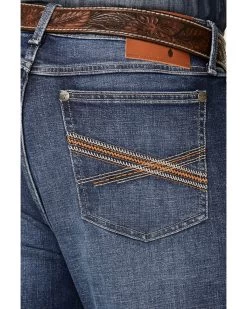 Wrangler 20X Men's Cynn Dark Wash Vintage Stretch Slim Bootcut Jeans -Western Cowboy Clothing Store 2000351006 400 P3