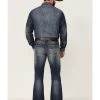 Rock & Roll Denim Men's Medium Wash Pistol Regular Bootcut Jeans -Western Cowboy Clothing Store 2000351103 400 P1