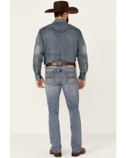 Cody James Core Men's Wild Ride Light Wash Performance Stretch Slim Straight Jeans 8 Cody James Core Men's Wild Ride Light Wash Performance Stretch Slim Straight Jeans -Western Cowboy Clothing Store 2000351818 400 P4