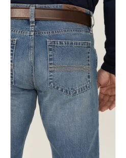 Cody James Men's Roughstock Medium Wash Rigid Slim Straight Jeans -Western Cowboy Clothing Store 2000351838 400 P3