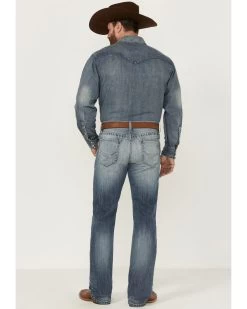 Cinch Men's Ian Performance Stretch Slim Bootcut Jeans -Western Cowboy Clothing Store 2000355945 402 P3