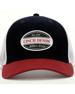 Cinch Men's Circle Logo Patch Trucker Cap -Western Cowboy Clothing Store 2000355947 500 P3