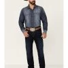 Ariat Men's M5 Newcastle Marshall Dark Wash Stretch Straight Leg Jeans -Western Cowboy Clothing Store 2000357124 400 P1