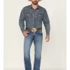 Rock 47 By Wrangler Men's Bayshore Medium Stretch Slim Bootcut Jeans 1 Rock 47 By Wrangler Men's Bayshore Medium Stretch Slim Bootcut Jeans -Western Cowboy Clothing Store 2000358078 400 P1