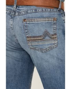 Rock 47 By Wrangler Men's Bayshore Medium Stretch Slim Bootcut Jeans 9 Rock 47 By Wrangler Men's Bayshore Medium Stretch Slim Bootcut Jeans -Western Cowboy Clothing Store 2000358078 400 P4