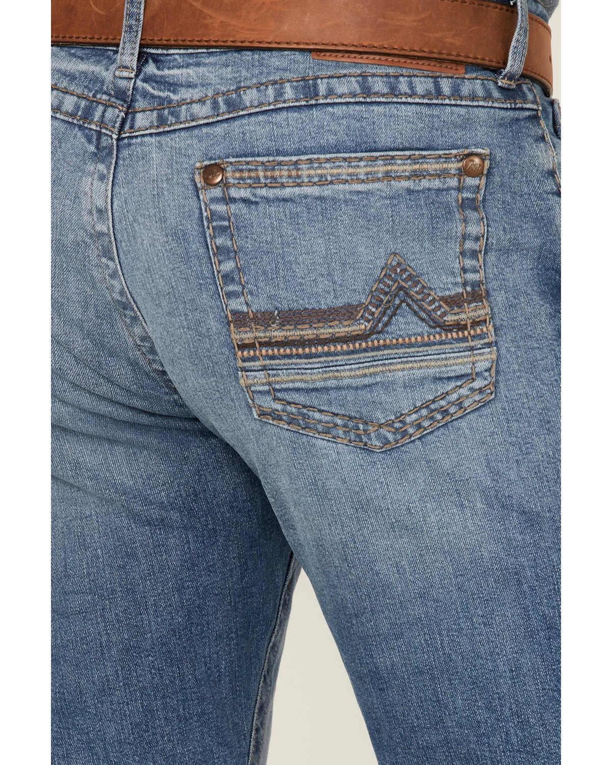 Rock 47 By Wrangler Men's Bayshore Medium Stretch Slim Bootcut Jeans 6 Rock 47 By Wrangler Men's Bayshore Medium Stretch Slim Bootcut Jeans - Image 4