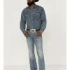 RANK 45 Men's Desert Ranch Performance Stretch Slim Bootcut Jeans -Western Cowboy Clothing Store 2000359242 414 P1