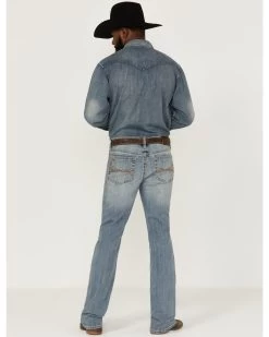 RANK 45 Men's Desert Ranch Performance Stretch Slim Bootcut Jeans 8 RANK 45 Men's Desert Ranch Performance Stretch Slim Bootcut Jeans -Western Cowboy Clothing Store 2000359242 414 P3