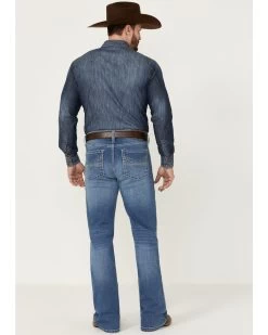 Cody James Men's Silverton Light Wash Stretch Relaxed Bootcut Jeans -Western Cowboy Clothing Store 2000359293 413 P3
