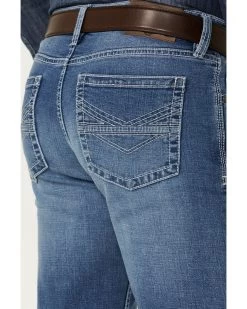 Cody James Men's Silverton Light Wash Stretch Relaxed Bootcut Jeans -Western Cowboy Clothing Store 2000359293 413 P4