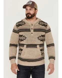 Pendleton Men's Print Hooded Pullover