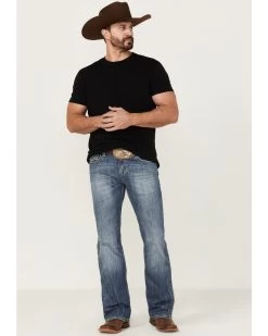 Rock & Roll Denim Men's Pistol Regular Bootcut Jeans -Western Cowboy Clothing Store 2000360318 400 P3
