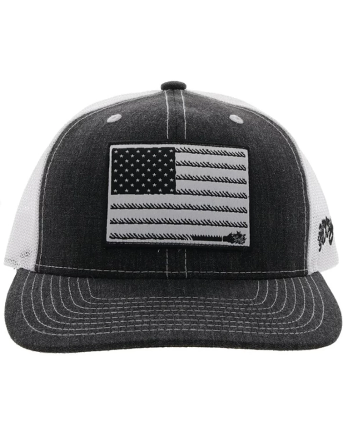 Hooey Kids' Liberty Roper Flag Patch Mesh Back Trucker Cap 5 Hooey Kids' Liberty Roper Flag Patch Mesh Back Trucker Cap - Image 3