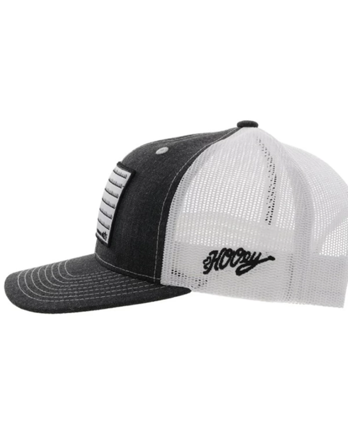 Hooey Kids' Liberty Roper Flag Patch Mesh Back Trucker Cap 6 Hooey Kids' Liberty Roper Flag Patch Mesh Back Trucker Cap - Image 4
