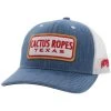 Hooey Kids' Denim Cactus Ropes Patch Mesh Back Trucker Cap -Western Cowboy Clothing Store 2000361551 402 P1