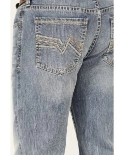 Cody James Men's Hacienda Medium Wash Stretch Slim Bootcut Jeans -Western Cowboy Clothing Store 2000365432 414 P4