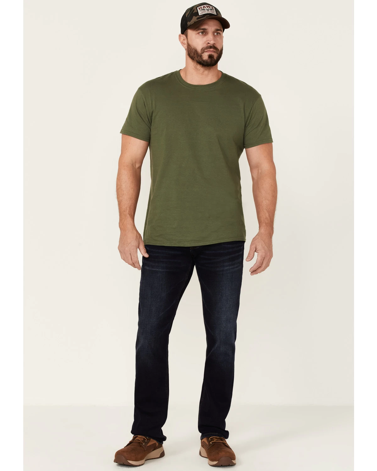 Howitzer Men's Cortez Patriot Dark Wash Stretch Straight Jeans 3 Howitzer Men's Cortez Patriot Dark Wash Stretch Straight Jeans