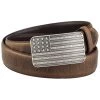 Cody James Men's American Flag Buckle Belt