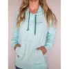 Kimes Ranch Women's Pique Sunrise Logo Hooded Pullover -Western Cowboy Clothing Store 2000365892 330 P1