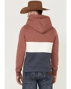 Wanakome Men's Rivera Colorblock Hooded Pullover Sweatshirt -Western Cowboy Clothing Store 2000366255 942 P4