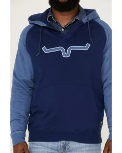 Kimes Ranch Men's Burn Off Horns Logo Hooded Sweatshirt -Western Cowboy Clothing Store 2000367377 410 P3