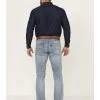 Rock & Roll Denim Men's Hooey Light Vintage Wash Revolver Stretch Slim Straight Jeans -Western Cowboy Clothing Store 2000367640 205 P1