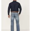 Rock & Roll Denim Men's Pistol Light Wash Regular Straight Jeans