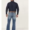 Rock & Roll Men's Vintage Medium Double Revolver Reflex Stretch Relaxed Bootcut Jeans -Western Cowboy Clothing Store 2000368869 414 P1