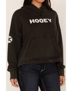 Hooey Women's Logo Graphic Boxy Hoodie -Western Cowboy Clothing Store 2000369086 001 P3