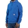 Carhartt Men's Loose Fit Midweight Logo Sleeve Graphic Hooded Sweatshirt -Western Cowboy Clothing Store 2000370344 400 P1