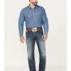 Cinch Men's White Label Dark Wash Relaxed Straight Performance Jeans -Western Cowboy Clothing Store 2000373498 402 P1