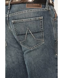 Ariat Men's M5 Louisville Seneca Medium Wash Stretch Straight Leg Jeans - Big 8 Ariat Men's M5 Louisville Seneca Medium Wash Stretch Straight Leg Jeans - Big -Western Cowboy Clothing Store 2000373700 400 P3