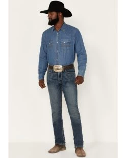 Ariat Men's M8 Texarcana Judson Medium Wash Modern Slim Straight Jeans