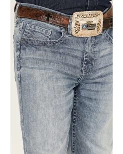 Cody James Men's Walker Light Wash Slim Straight Stretch Jeans -Western Cowboy Clothing Store 2000373943 413 P2