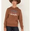 Wrangler Retro Women's Logo Graphic Hoodie -Western Cowboy Clothing Store 2000374084 220 P1